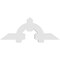 Ekena Millwork Ericson Architectural Grade PVC Gable Bracket, 60"W x 22 1/2"H x 4"D x 6"F, 9/12 Pitch GBP060X23X0406ERI00 - alternate 5